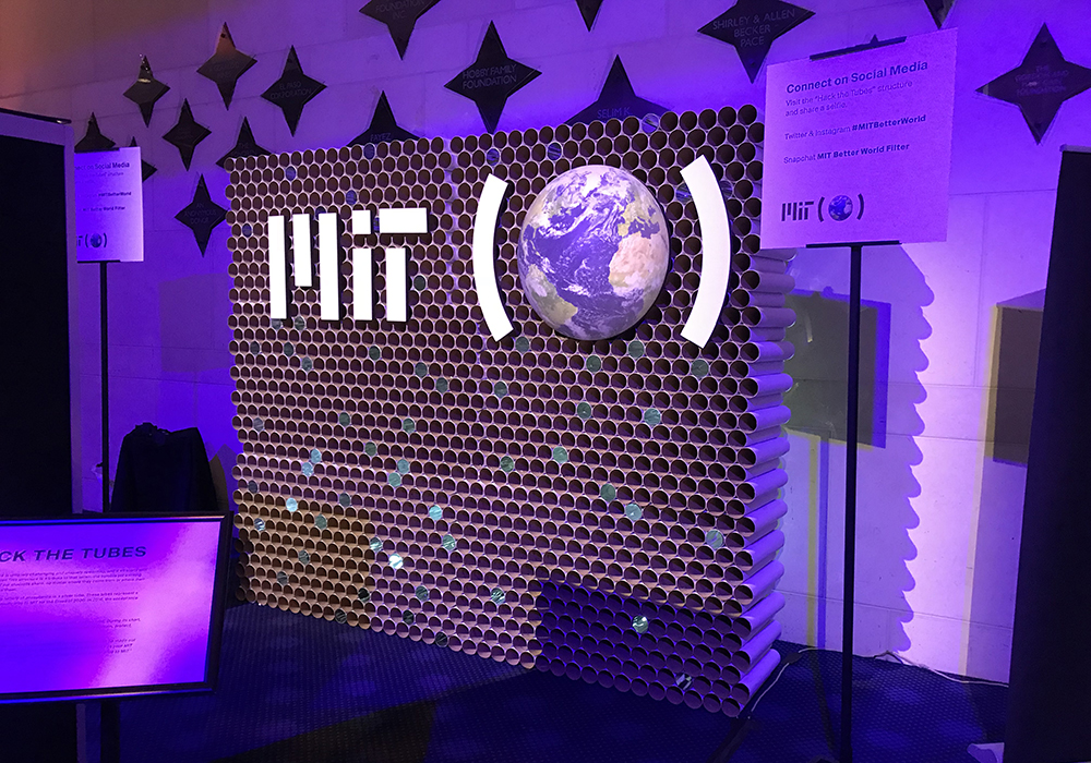 Grand Lobby activation for MIT Alumni event