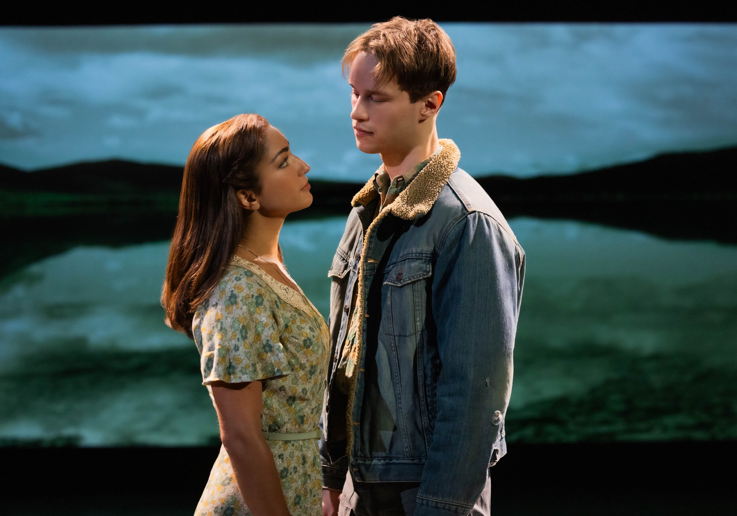 Chiara Trentalange and Ben Biggers in the GIRL FROM THE NORTH COUNTRY North American Tour