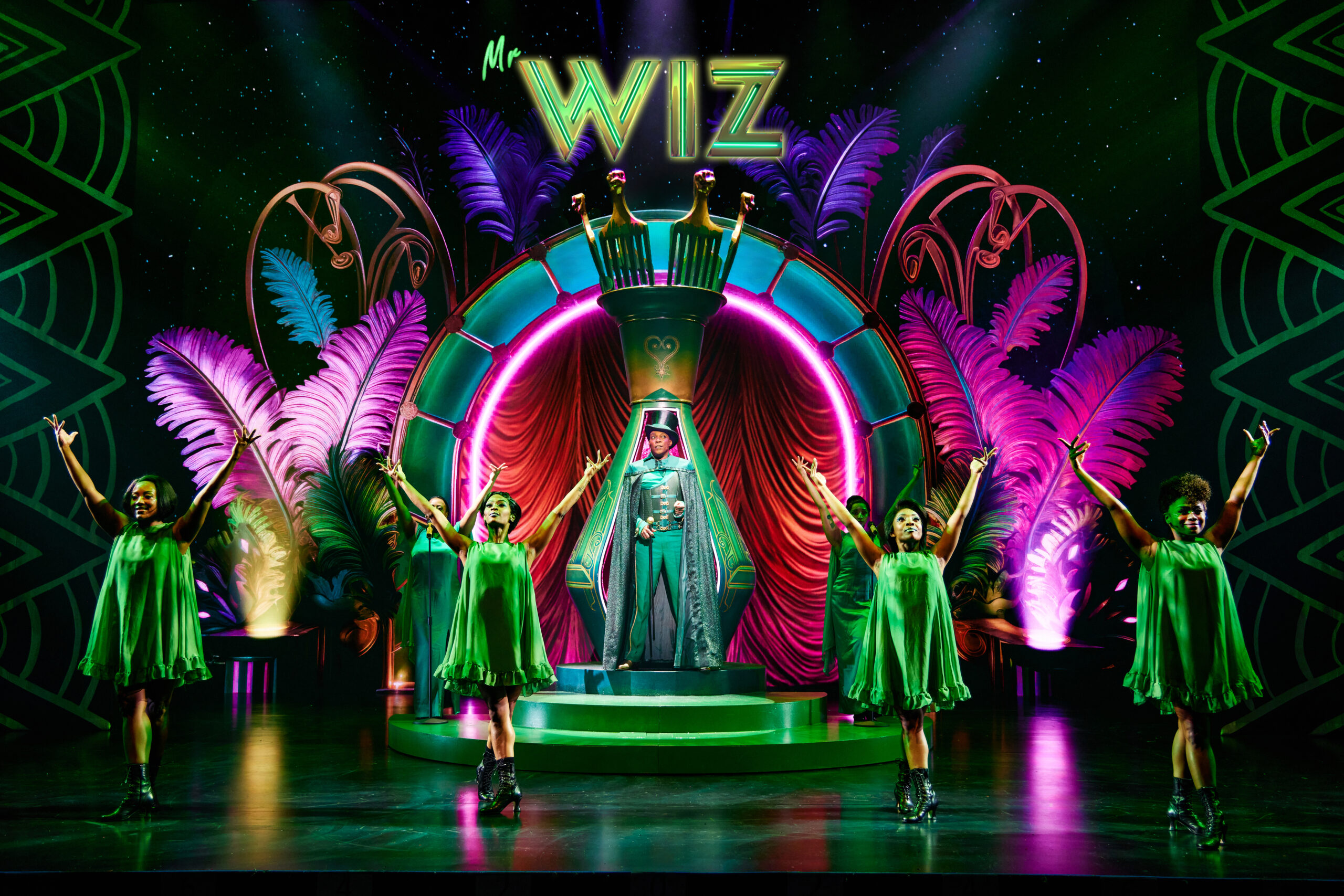 The Emerald City from THE WIZ